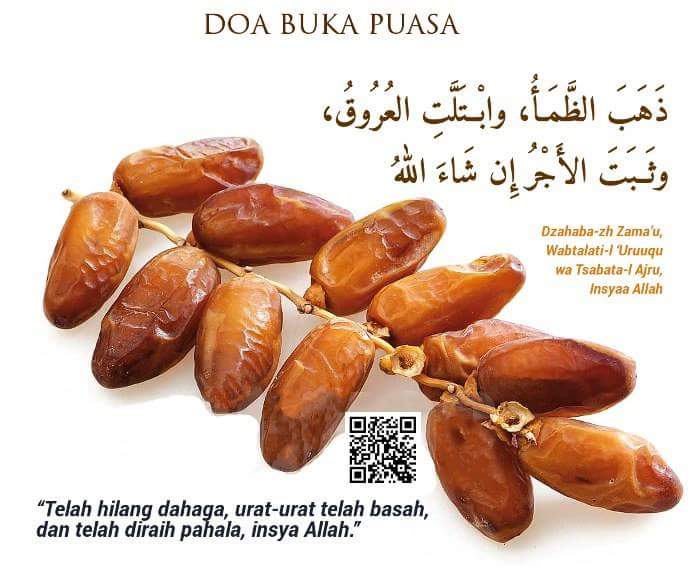 Doa Untuk *Setelah* Buka Puasa Ramadhan