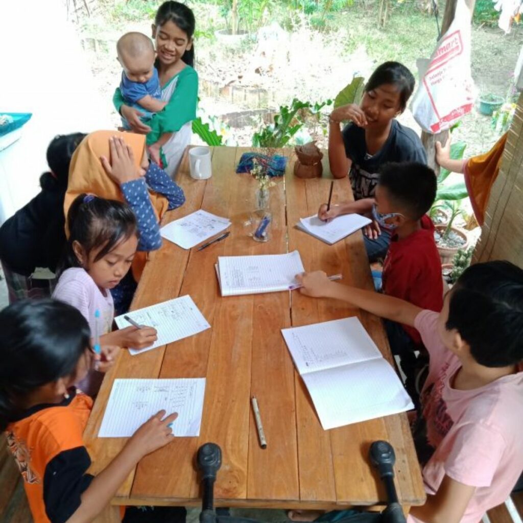 Dunia Anak Alam Foundation's education program teaches children about the importance of environmental sustainability while empowering them to be the seeds for change in their community